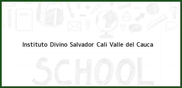 Teléfono, Dirección y otros datos de contacto para Instituto Divino Salvador, Cali, Valle del Cauca, Colombia