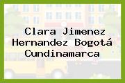 Clara Jimenez Hernandez Bogotá Cundinamarca