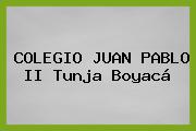 COLEGIO JUAN PABLO II Tunja Boyacá