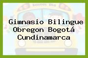 Gimnasio Bilingue Obregon Bogotá Cundinamarca