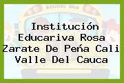 Institución Educariva Rosa Zarate De Peña Cali Valle Del Cauca