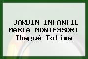 JARDIN INFANTIL MARIA MONTESSORI Ibagué Tolima