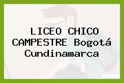 LICEO CHICO CAMPESTRE Bogotá Cundinamarca