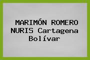 MARIMÓN ROMERO NURIS Cartagena Bolívar