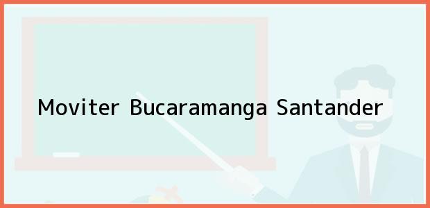 Teléfono, Dirección y otros datos de contacto para Moviter, Bucaramanga, Santander, Colombia