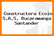 Constructora Ecoin S.A.S. Bucaramanga Santander