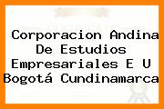 Corporacion Andina De Estudios Empresariales E U Bogotá Cundinamarca