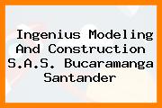 Ingenius Modeling And Construction S.A.S. Bucaramanga Santander