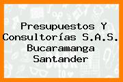 Presupuestos Y Consultorías S.A.S. Bucaramanga Santander