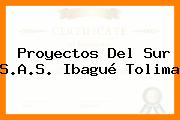 Proyectos Del Sur S.A.S. Ibagué Tolima
