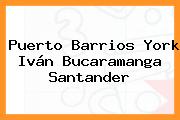 Puerto Barrios York Iván Bucaramanga Santander