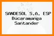 SANDESOL S.A. ESP Bucaramanga Santander