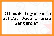 Simmaf Ingeniería S.A.S. Bucaramanga Santander