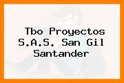 Tbo Proyectos S.A.S. San Gil Santander