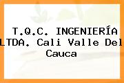 T.Q.C. INGENIERÍA LTDA. Cali Valle Del Cauca