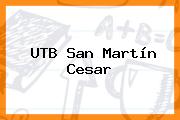 UTB San Martín Cesar